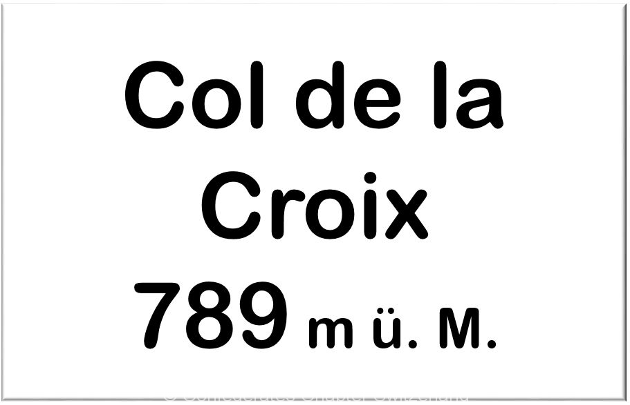Col de la Croix 789
