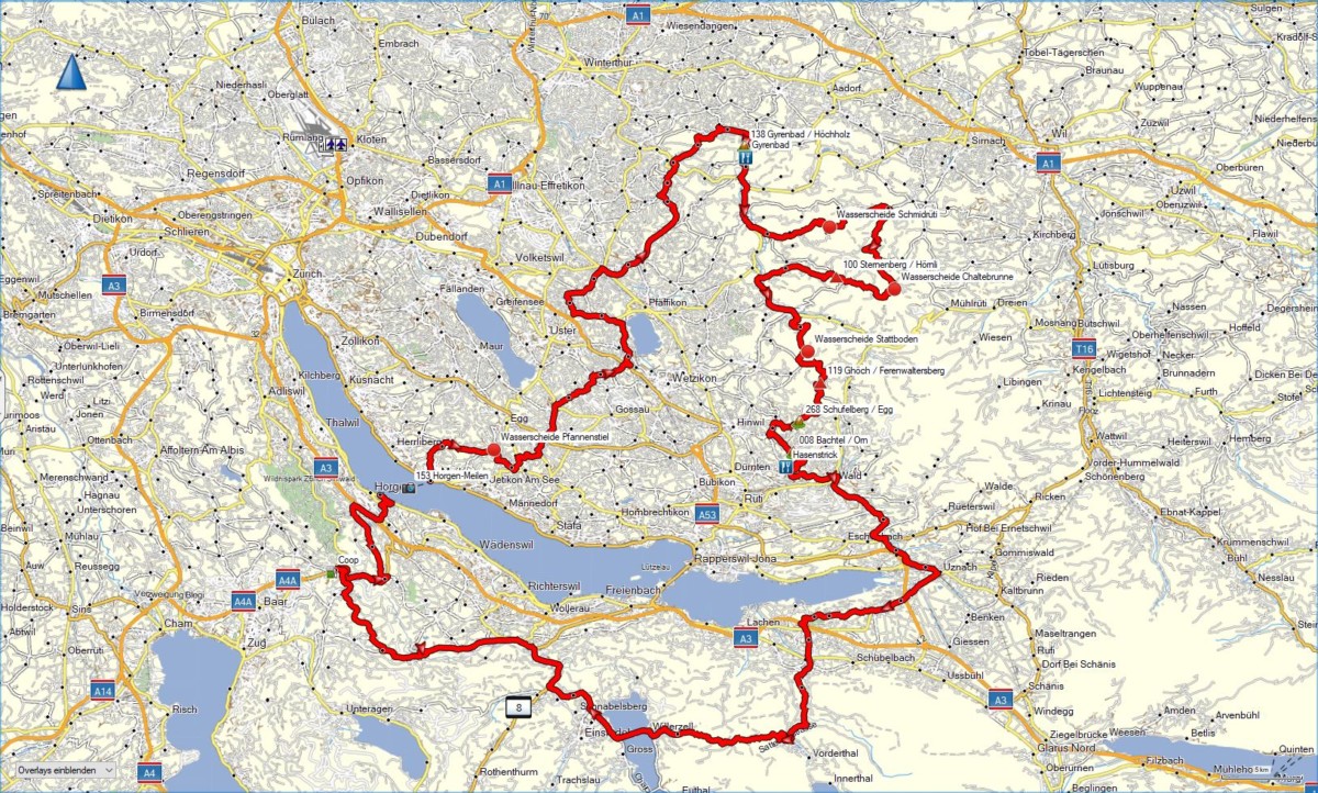 Tour Übersicht_Zürcher Oberlandtour 2020